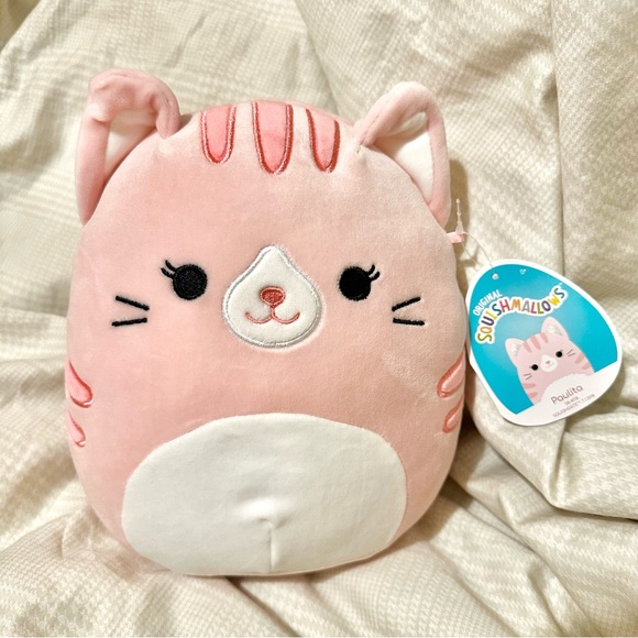 Squishmallows Toys Bnwt 8 Paulita The Pink Cat Squishmallow Poshmark